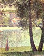 Die Seine bei Courbevoie Georges Seurat